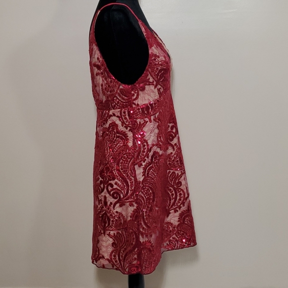 Free People Night Shimmers Mini Dress - Picture 4 of 10